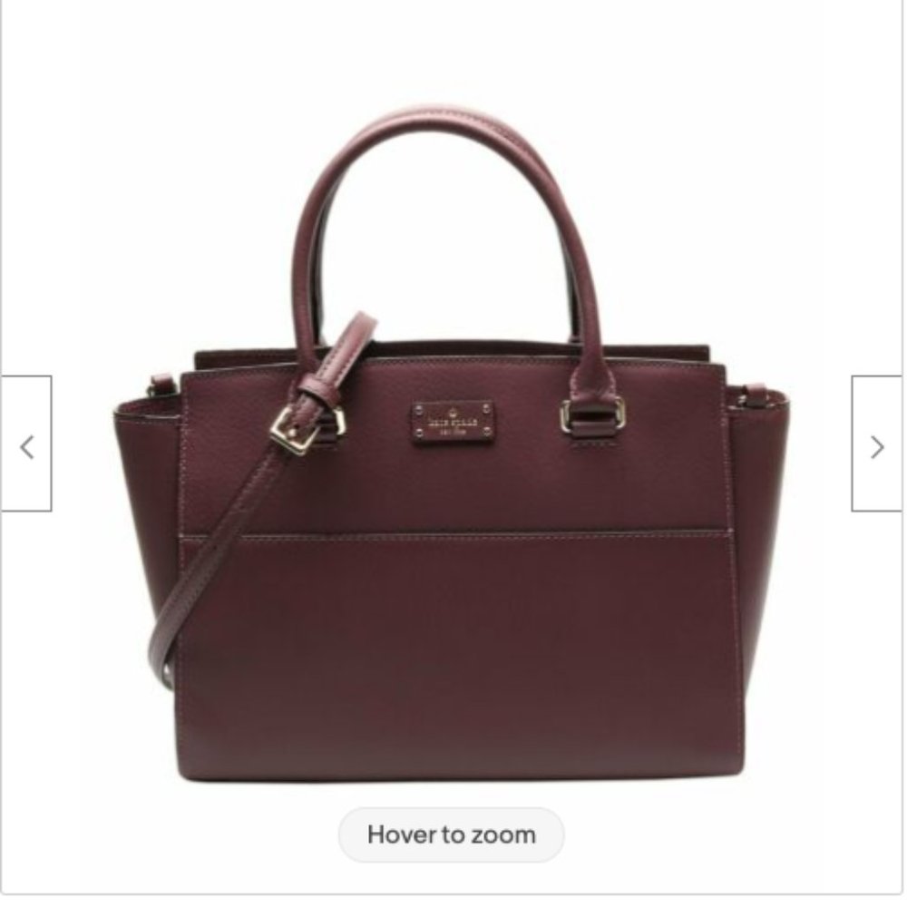 Kate Spade Lana Grove Street Leather Satchel
